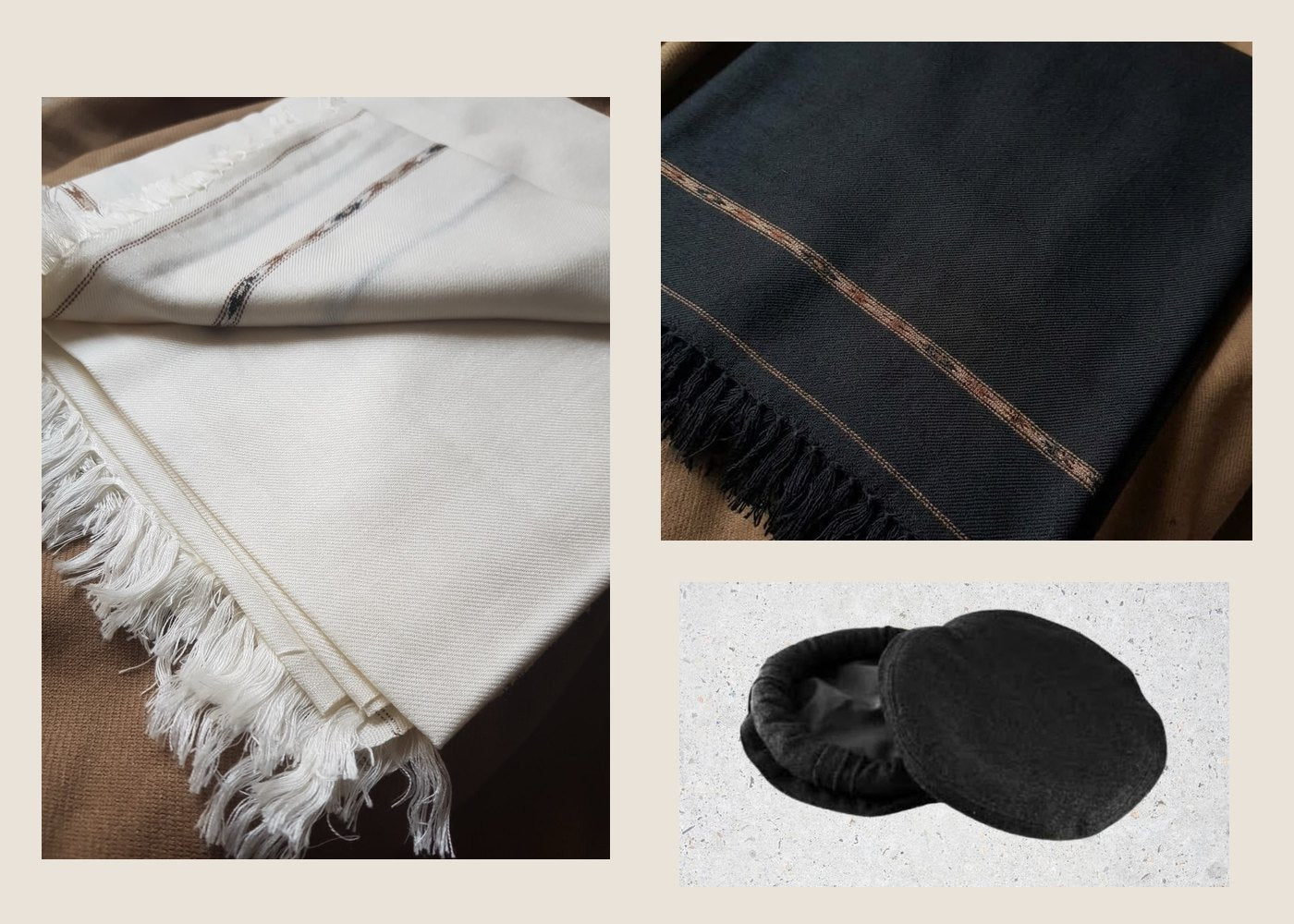 Men’s shawls and Chitrali cap